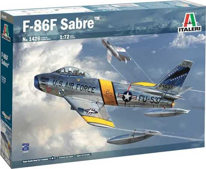 ITALERI Model Kit letadlo 1426 - F. 86 F Sabre (1:72) - obrázek 1