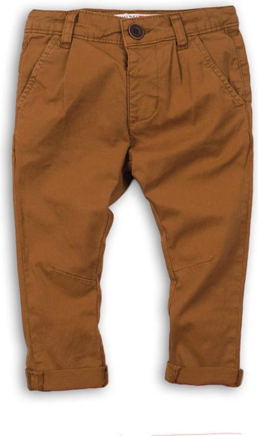 Minoti Kalhoty chlapecké Chino, Minoti, REAL 8, hnědá - obrázek 1
