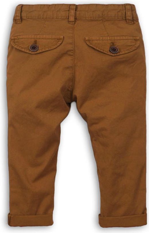 Minoti Kalhoty chlapecké Chino, Minoti, REAL 8, hnědá - obrázek 3