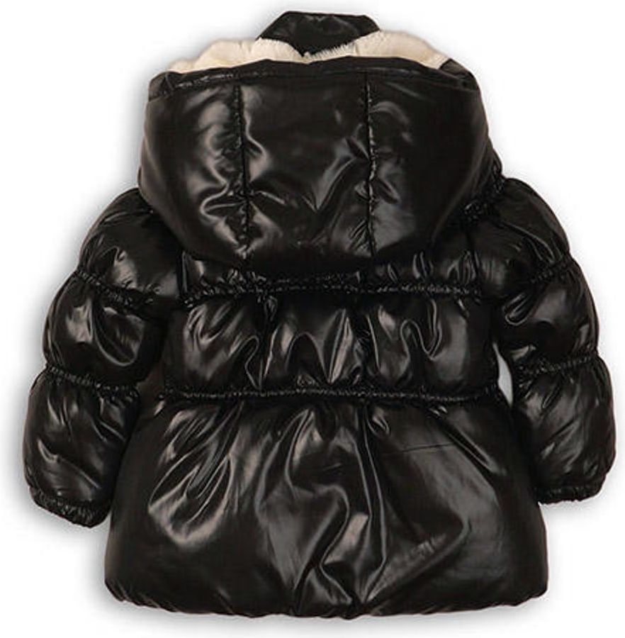 Minoti Bunda dívčí zimní Puffa, Minoti, TWIST 13, černá - 86/92 - obrázek 3