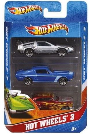 Hot Wheels Autíčka sada 3ks - obrázek 1