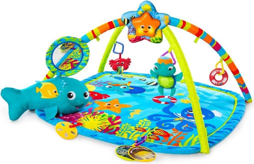 Baby Einstein Deka na hraní Baby Neptune Nautical Friends Play Gym - obrázek 1