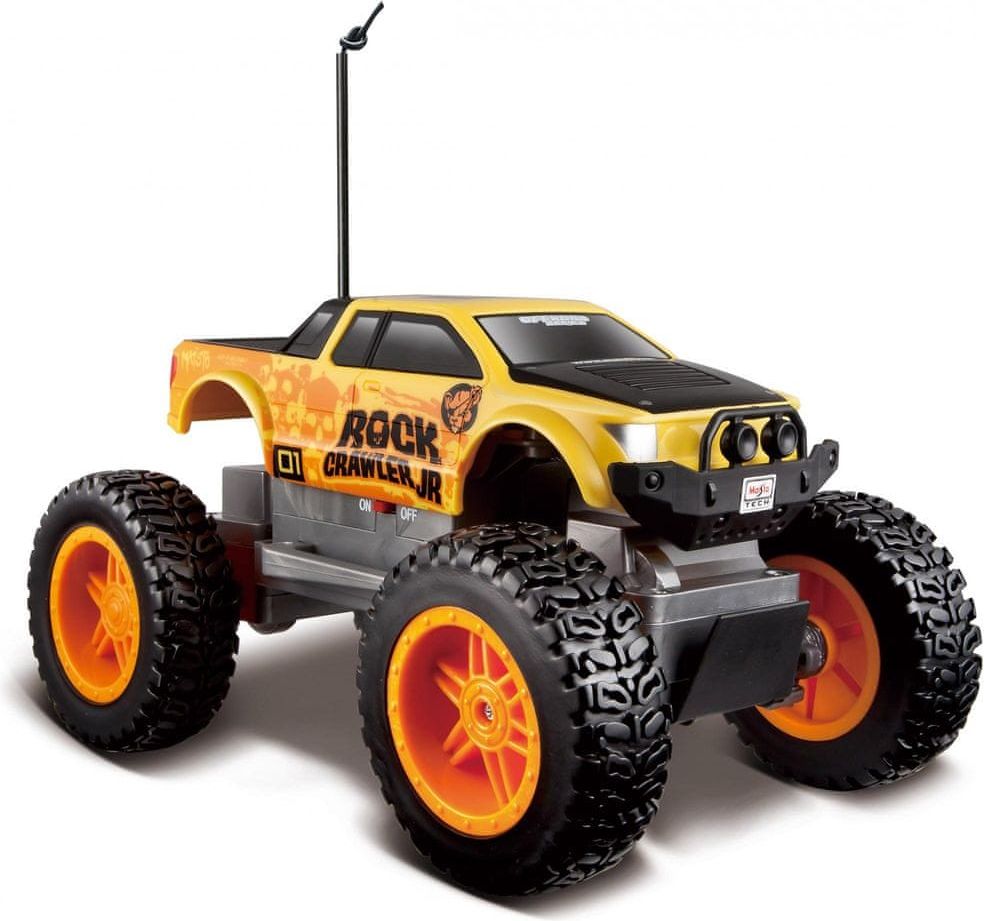 Maisto Rock Crawler Junior žluté - obrázek 1