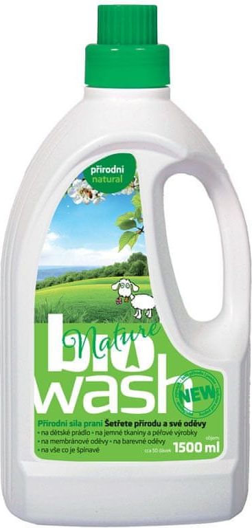 BioWash přírodní 1,5 l (50 praní) - obrázek 1