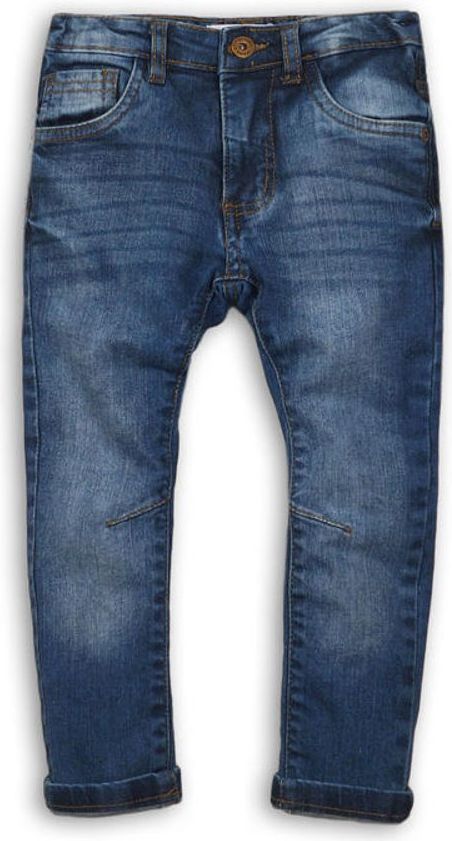 Minoti Kalhoty chlapecké džínové s elastenem, Minoti, WEST 3, modrá - 98/104 - obrázek 1