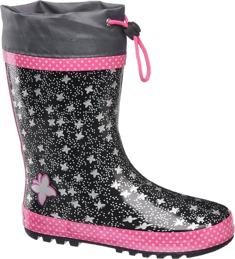 Deichmann - Cortina Černé holínky Cortina 32 černá - obrázek 1