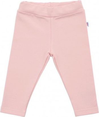 Kojenecké bavlněné legíny New Baby Leggings světle růžové, Růžová, 74 (6-9m) - obrázek 1