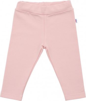 Kojenecké bavlněné legíny New Baby Leggings světle růžové, Růžová, 56 (0-3m) - obrázek 1