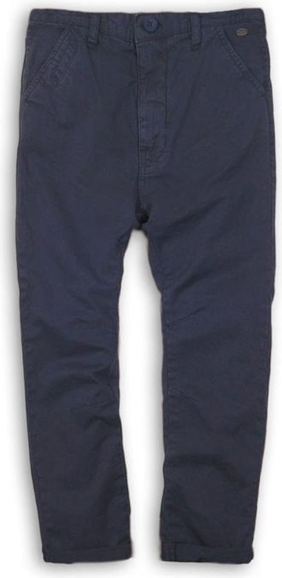 Minoti Kalhoty chlapecké Chino, Minoti, MED 6, modrá - obrázek 1