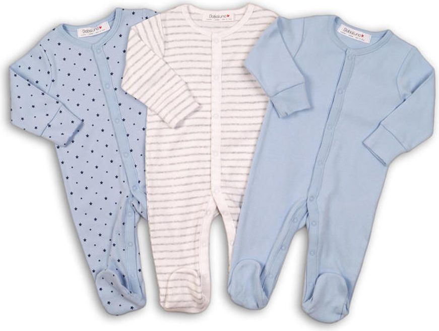 Minoti Overal kojenecký 3pack, Minoti, B BASIC 1, kluk - obrázek 1