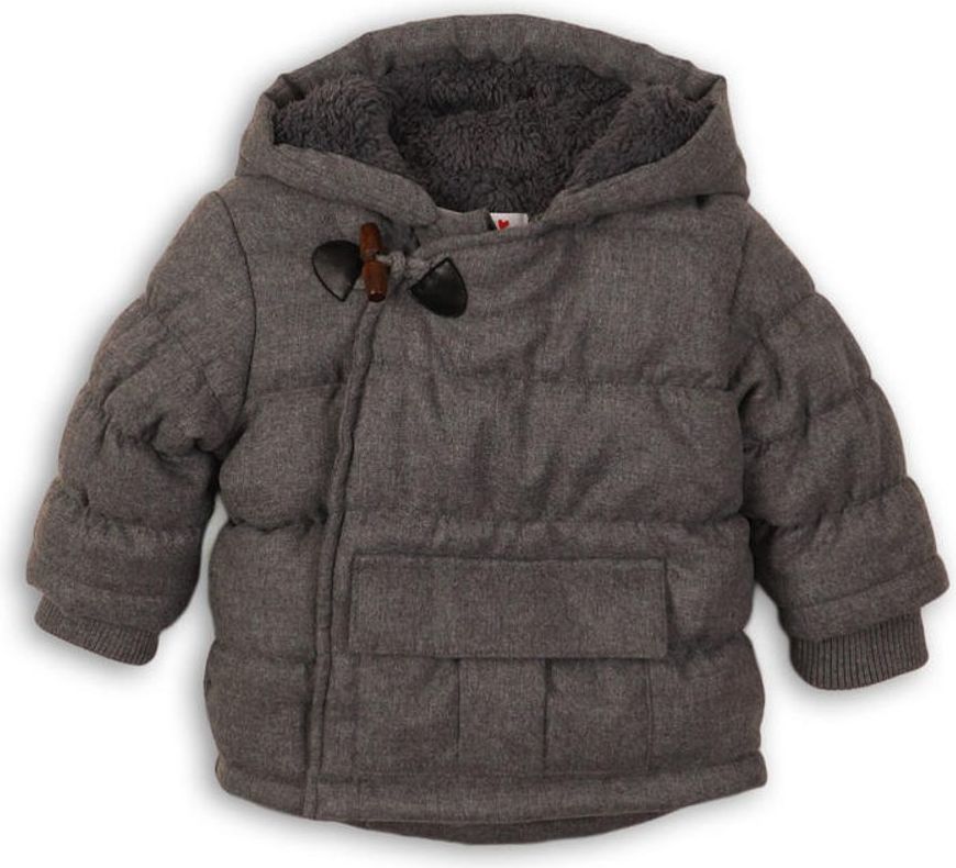 Minoti Bunda chlapecká zimní Puffa, Minoti, CAMO 10, šedá - obrázek 1