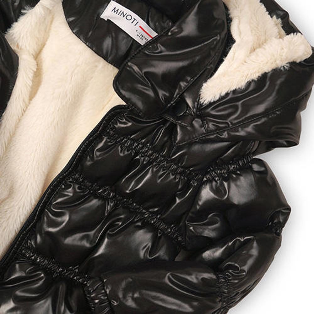 Minoti Bunda dívčí zimní Puffa, Minoti, TWIST 13, černá - 116/122 - obrázek 2