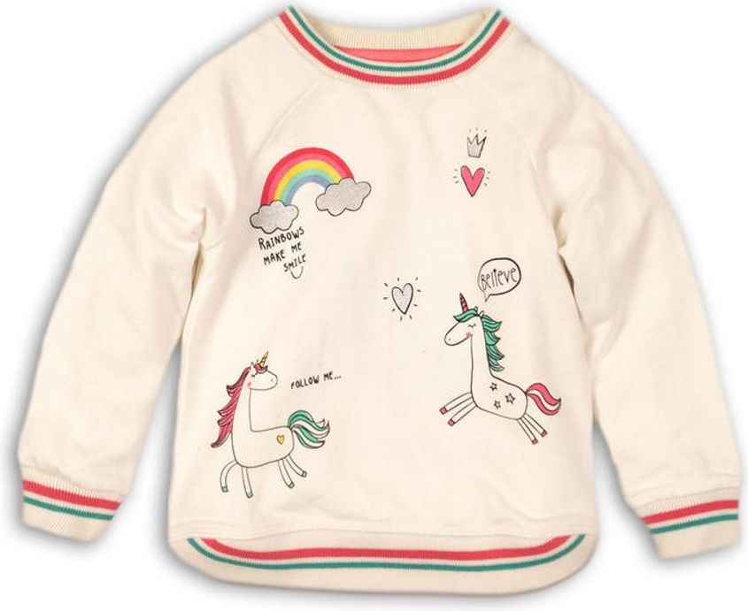 Minoti Mikina dívčí, Minoti, UNICORN 1, holka - obrázek 1