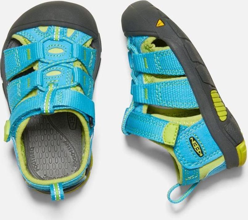 Keen Dětské sandály NEWPORT H2 INF, hawaiian blue/green glow, Keen, 1021509, modrá - 22 - obrázek 2