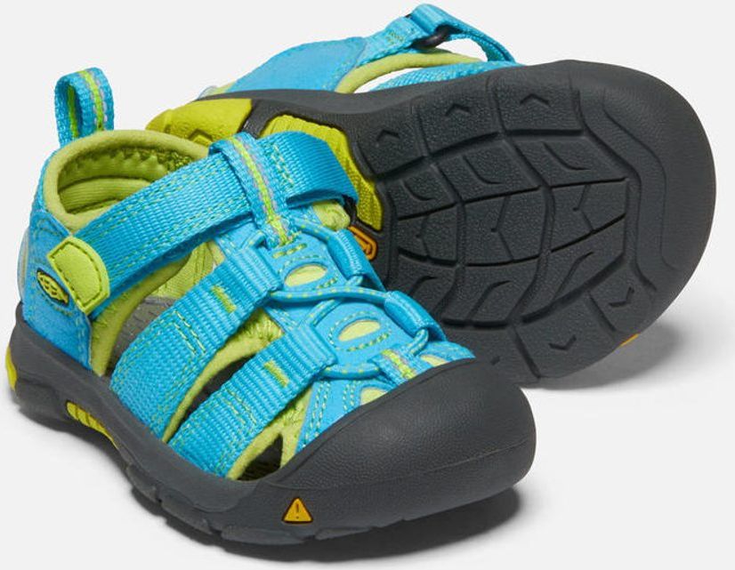 Keen Dětské sandály NEWPORT H2 INF, hawaiian blue/green glow, Keen, 1021509, modrá - 22 - obrázek 3