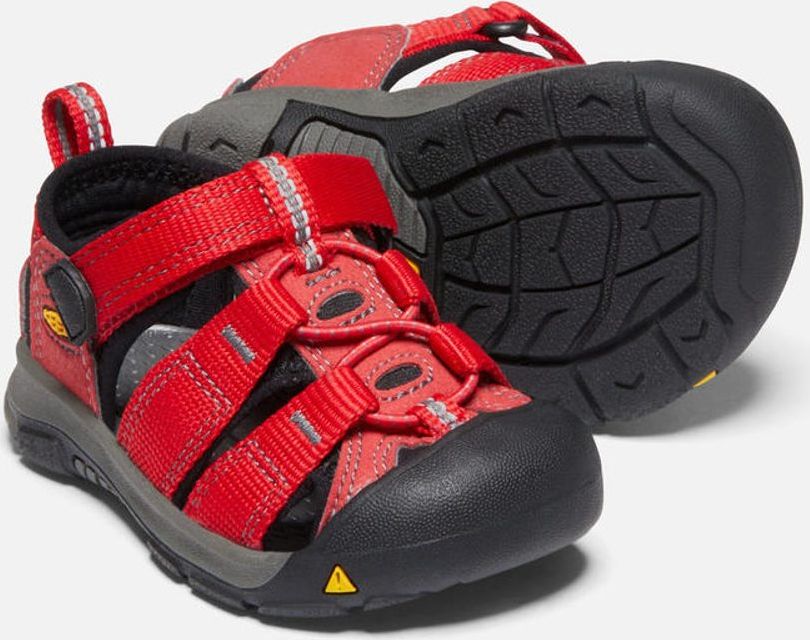 Keen Dětské sandály NEWPORT H2 INF, ribbon red/gargoyle, Keen, 1021496, červená - 22 - obrázek 3