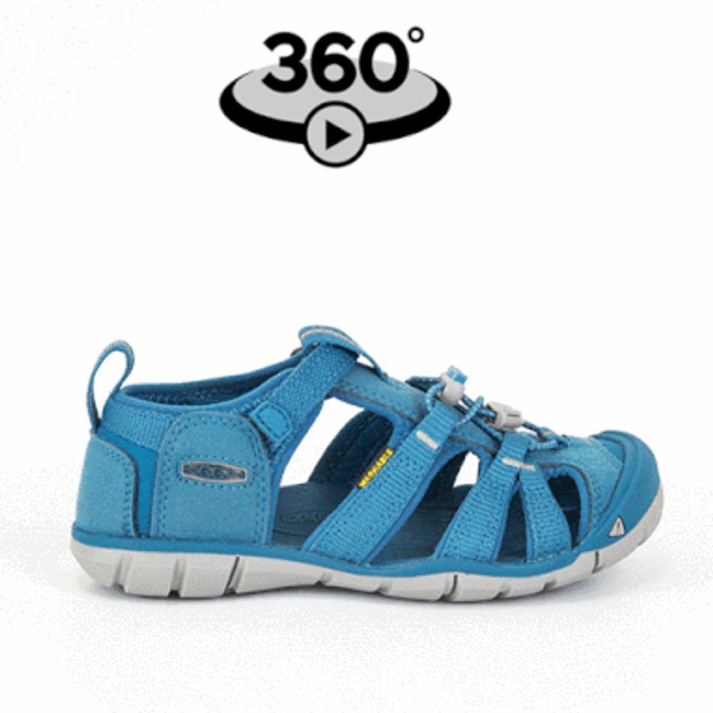 Keen Dětské sandály SEACAMP II CNX K tahitian tide, Keen, 1020685, modrá - 30 - obrázek 2
