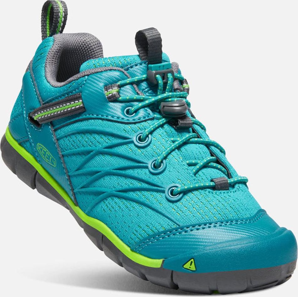 Keen Outdoorové boty CHANDLER CNX JR, tahitian tide/bright green, Keen, 1020654, modrá - 38 - obrázek 1