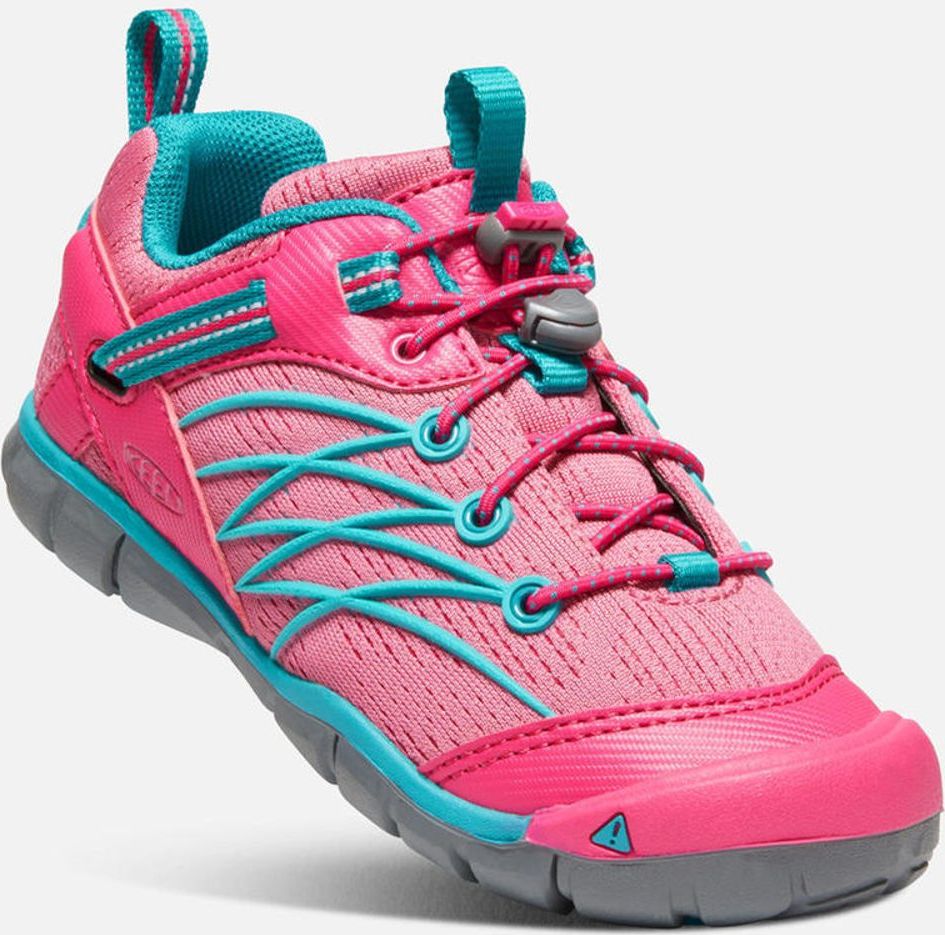 Keen Outdoorové boty CHANDLER CNX JR, bright pink/lake green, Keen, 1020653, růžová - 38 - obrázek 1