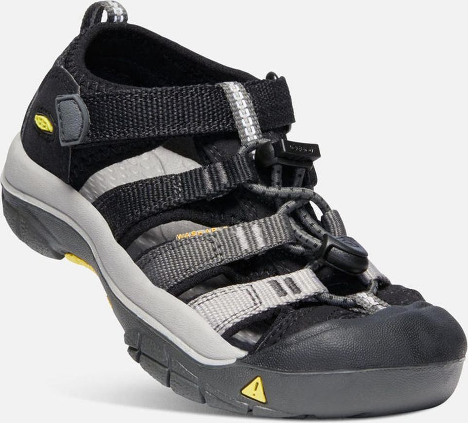 Keen Dětské sandály NEWPORT H2 JR, black/magnet, Keen, 1020359, černá - 39 - obrázek 1
