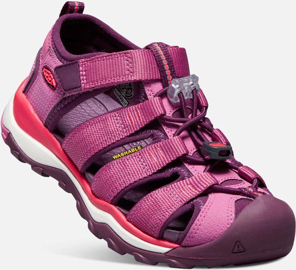 Keen Dětské sandály NEWPORT NEO H2 K red violet/grape wine, Keen, 1018435, růžová - 31 - obrázek 1