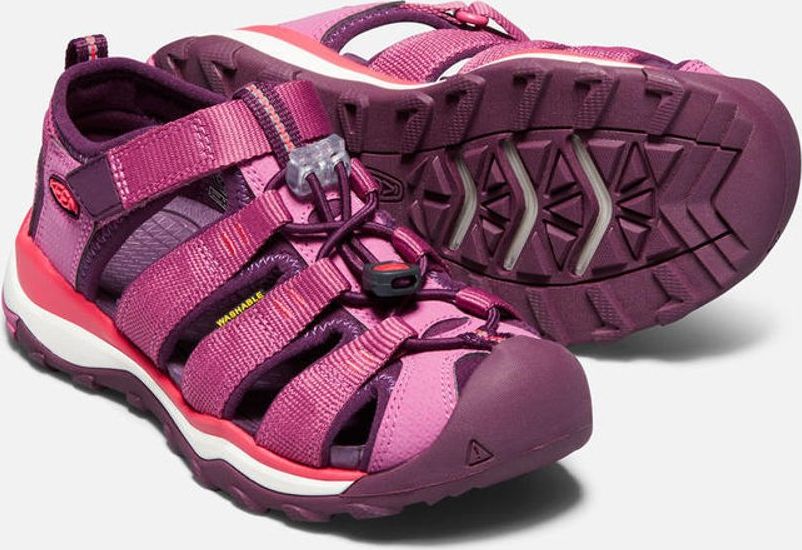 Keen Dětské sandály NEWPORT NEO H2 K red violet/grape wine, Keen, 1018435, růžová - 31 - obrázek 2