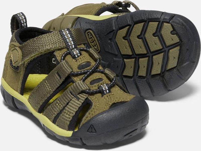 Keen Dětské sandály NEWPORT NEO H2 K dark olive/celery, Keen, 1018431, khaki - 31 - obrázek 2