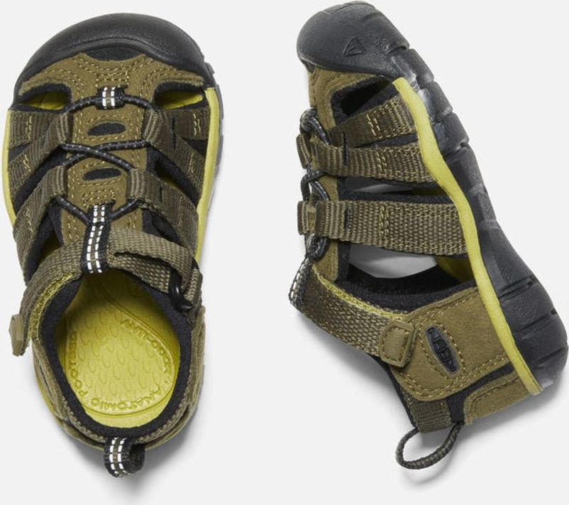 Keen Dětské sandály NEWPORT NEO H2 K dark olive/celery, Keen, 1018431, khaki - 31 - obrázek 3