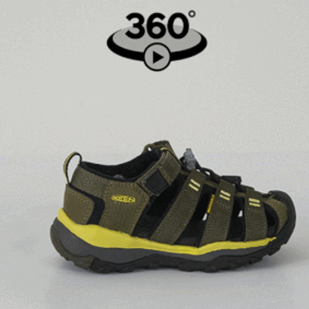 Keen Dětské sandály NEWPORT NEO H2 K dark olive/celery, Keen, 1018431, khaki - 31 - obrázek 4