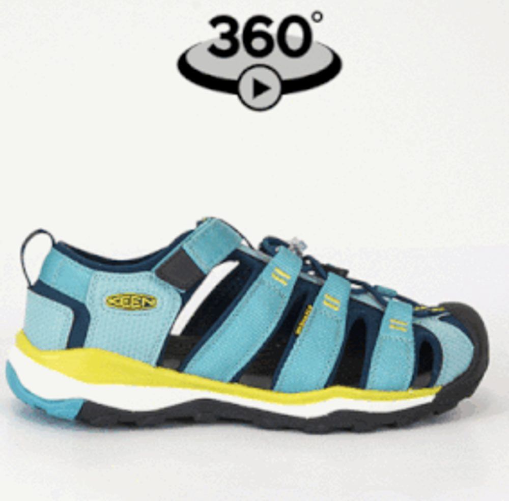 Keen Dětské sandály NEWPORT NEO H2 K aqua sea/legion blue, Keen, 1018428, modrá - 31 - obrázek 2