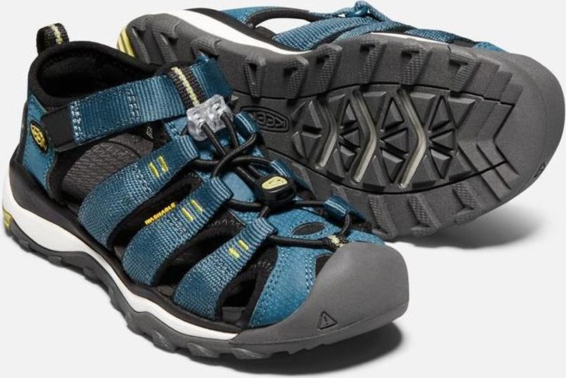 Keen Dětské sandály NEWPORT NEO H2 JR, legion blue/moss, Keen, 1018425, modrá - 39 - obrázek 3