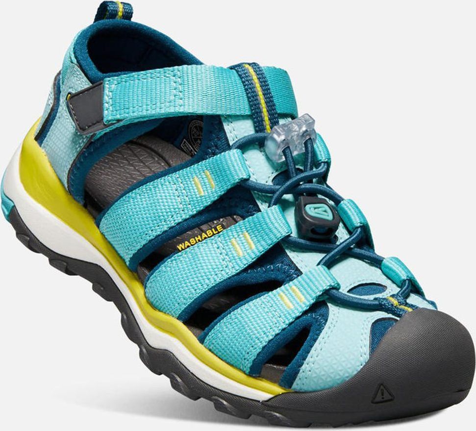 Keen Dětské sandály NEWPORT NEO H2 JR, aqua sea/legion blue, Keen, 1018420, modrá - 39 - obrázek 1