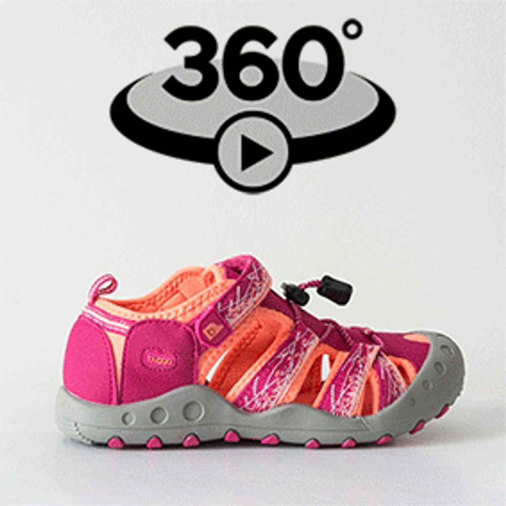 Bugga sandály sportovní OUTDOOR, Bugga, B00156-03, růžová - 38 - obrázek 3