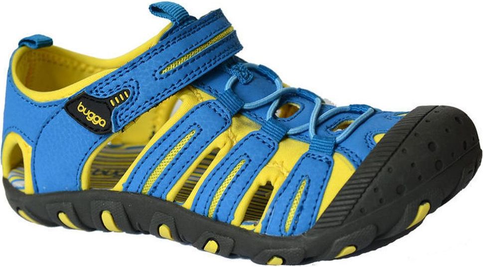 Bugga sandále dětské vel. 27 až 35 žlutá, Bugga, B097, modrá - 28 - obrázek 1