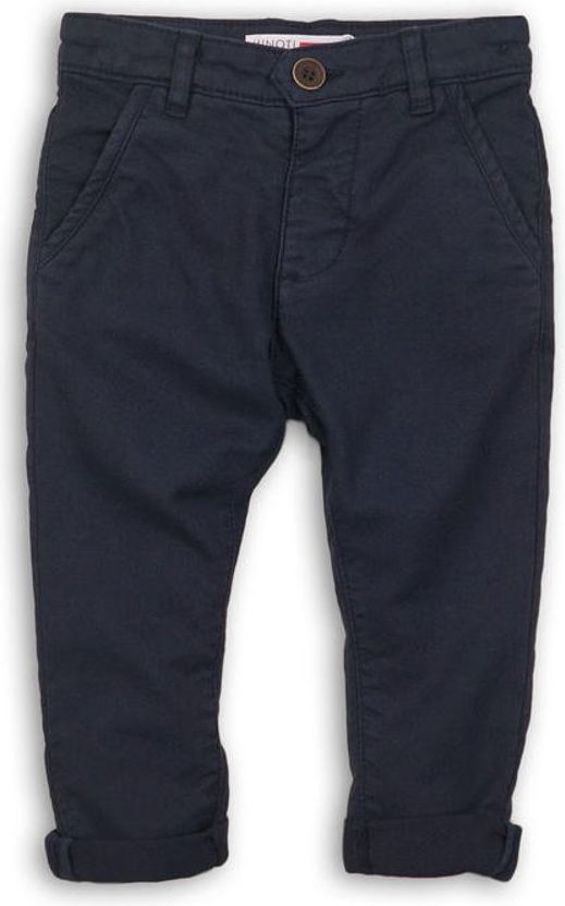 Minoti Kalhoty chlapecké Chino, Minoti, REAL 1, modrá - 92/98 - obrázek 1
