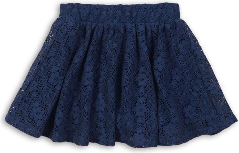 Minoti Sukně dívčí krajková, Minoti, FRENCH 6, modrá - 92/98 - obrázek 1