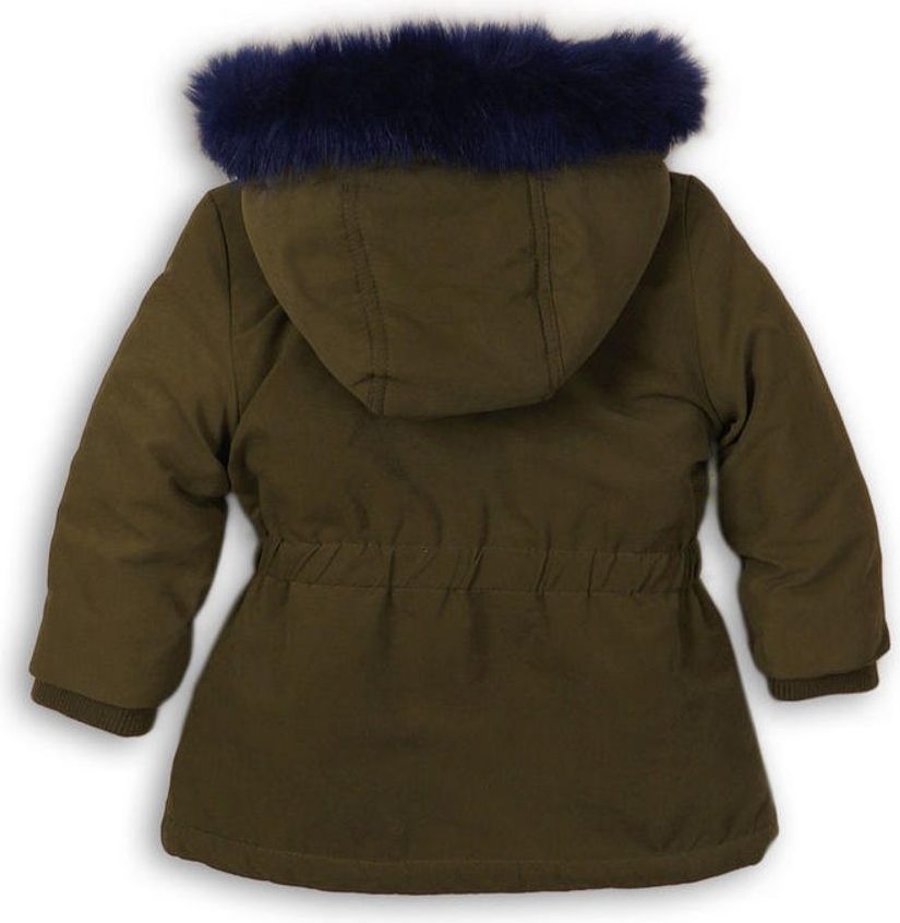 Minoti Kabát dívčí Parka podšitý chlupem, Minoti, TRAVELLER 4, holka - 92/98 - obrázek 3