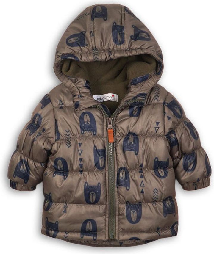 Minoti Bunda chlapecká zimní Puffa, Minoti, ADVENTURE 2, hnědá - 74/80 - obrázek 1