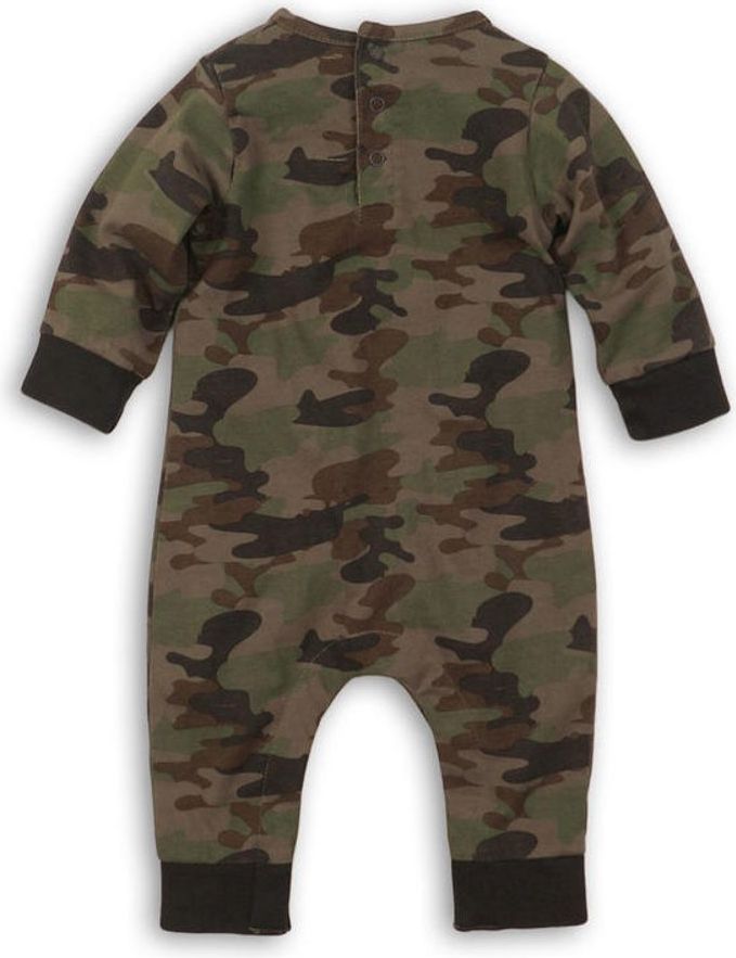 Minoti Overal kojenecký bavlněný, Minoti, CAMO 11, kluk - 74/80 - obrázek 3