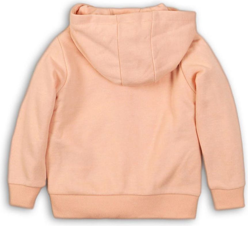 Minoti Mikina dívčí celopropínací, Minoti, KG ZIP 7, růžová - 98/104 - obrázek 3