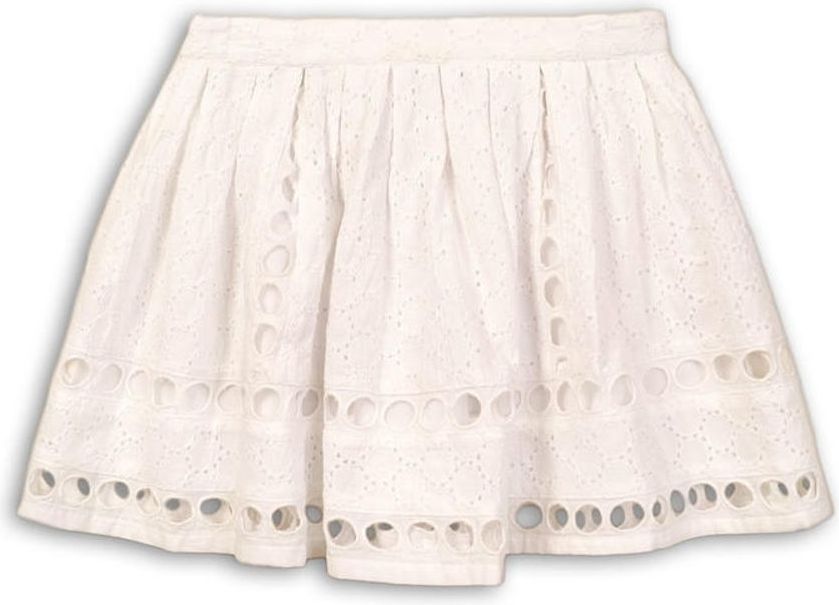Minoti Sukně dívčí, Minoti, Hydrangea 10, bílá - 98/104 - obrázek 1