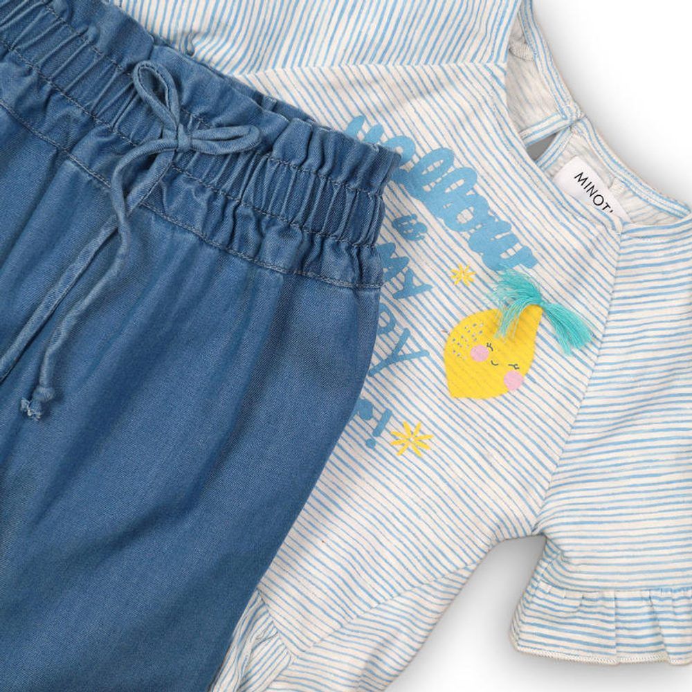 Minoti Kojenecký set dívčí, Minoti, lemon 1, holka - 74/80 - obrázek 5
