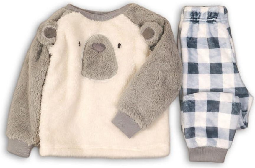 Minoti Pyžamo chlapecké fleezové, Minoti, FLUFF 4, kluk - 92/98 - obrázek 1