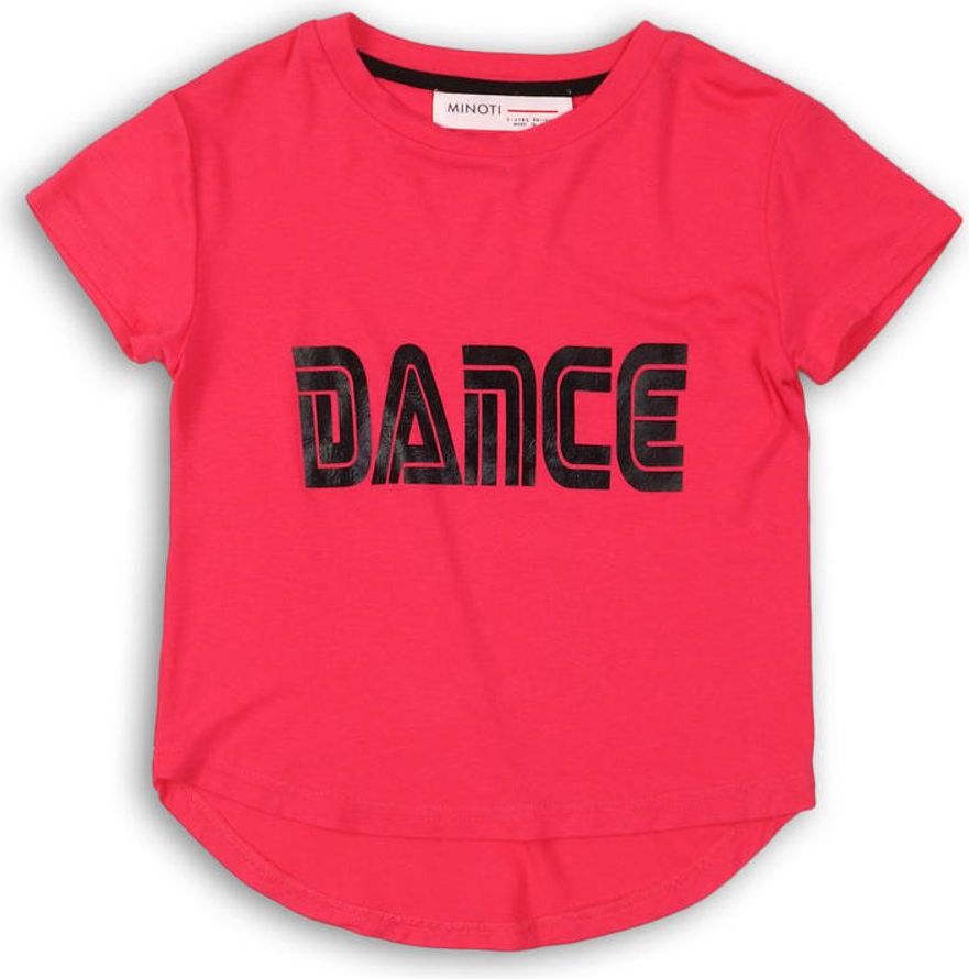 Minoti Tričko dívčí s krátkým rukávem, Minoti, DANCE 6, růžová - 98/104 - obrázek 1