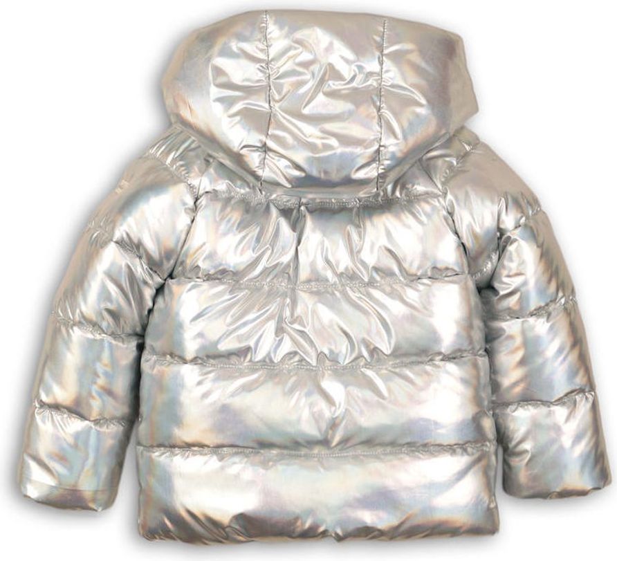 Minoti Bunda dívčí Puffa metalická podšitá chlupem, Minoti, LODGE 1 - 116/122 - obrázek 3