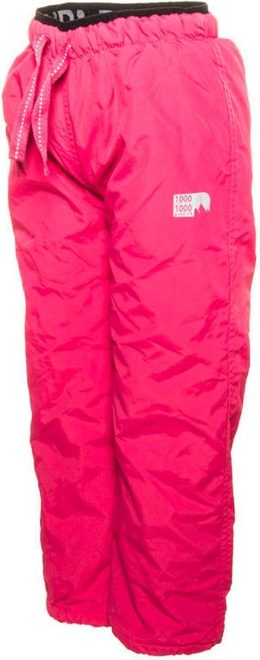 Pidilidi kalhoty sportovní s fleezem outdoorové, Pidilidi, PD1060-03, růžová - 98 - obrázek 2