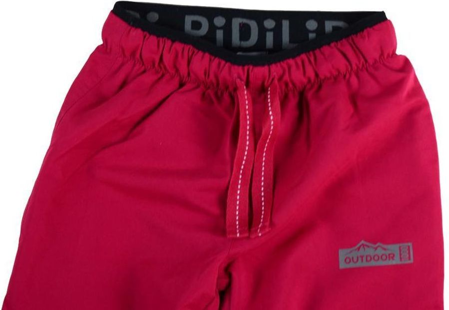 Pidilidi kalhoty sportovní s fleezem outdoorové, Pidilidi, PD1014-03, růžová - 158 - obrázek 5