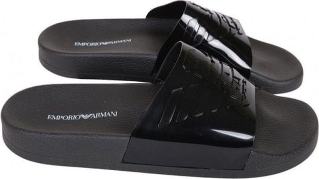 Emporio Armani Pantofle X4PS02 černá - Emporio Armani černá 45 - obrázek 1