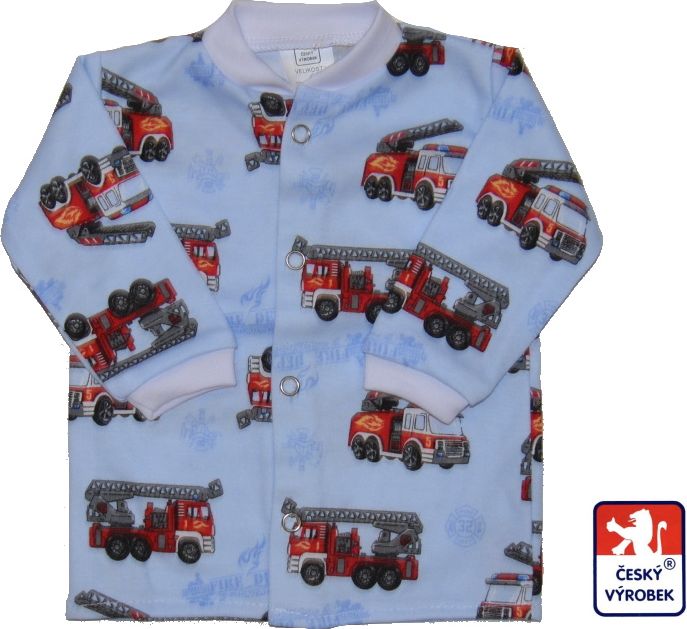 Kojenecký kabátek Dětský svět hasič velikost 68 - obrázek 1