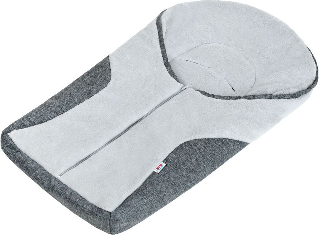 Luxusní zimní fusák New Baby Car grey - obrázek 4